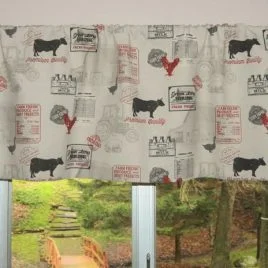 hudson farmhouse valance