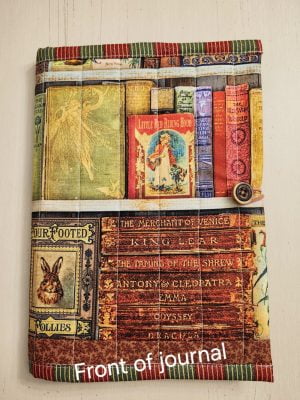 vintage book journal