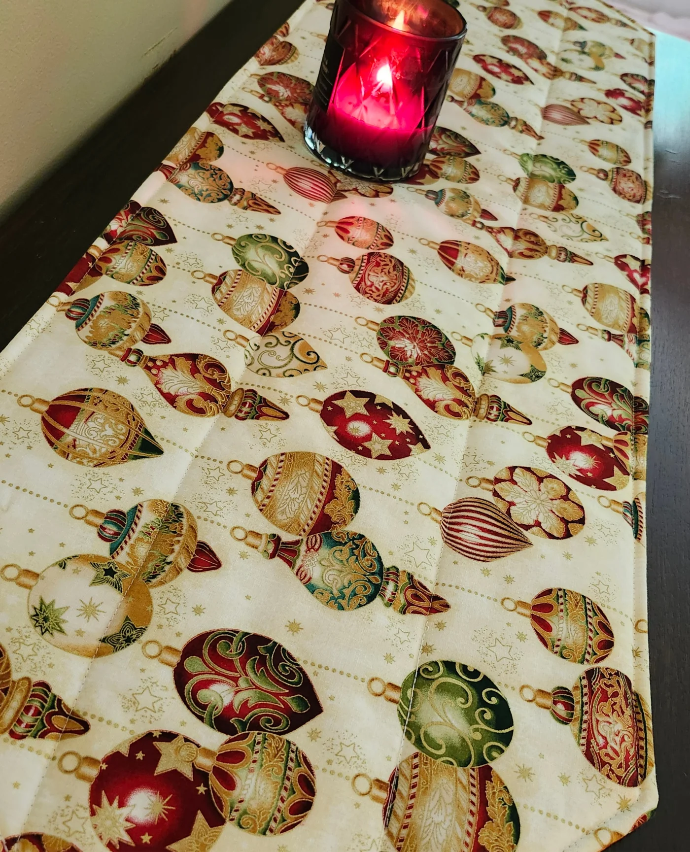 Christmas and Fall  Reversible Table Runner
