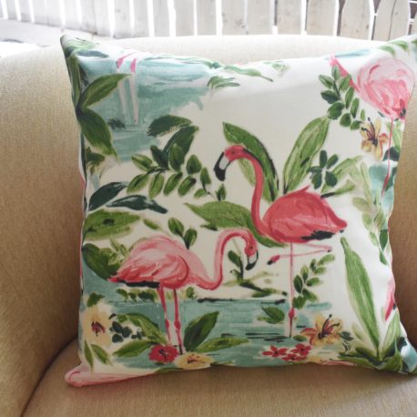 Floridian Flamingo Pillow Cover