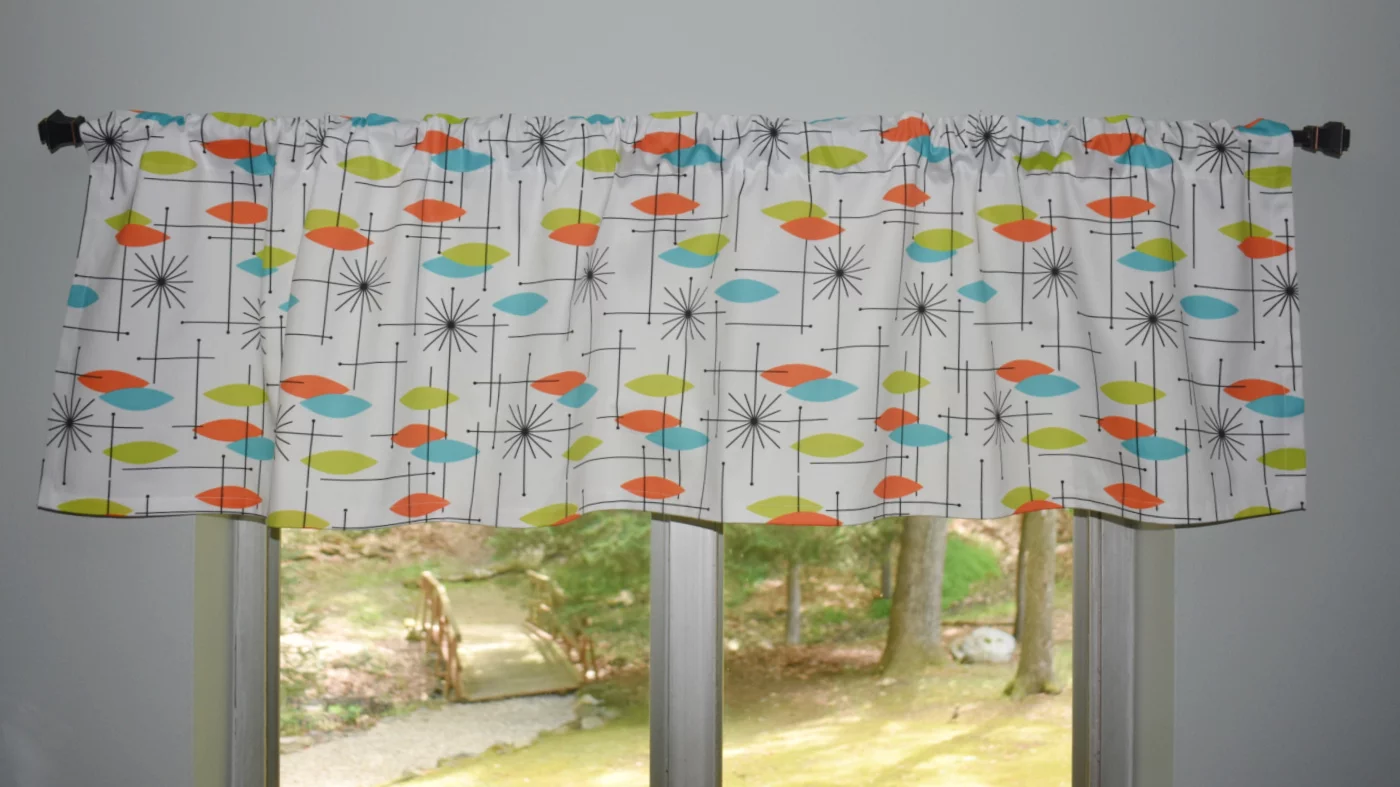 Retro Atomic Orbs Valance