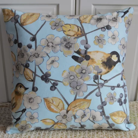 In the air bird pillow cover