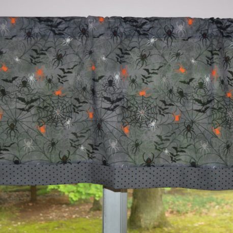 Halloween Spider Valance