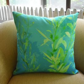 Spoonflower Seaweed Pillow Cover