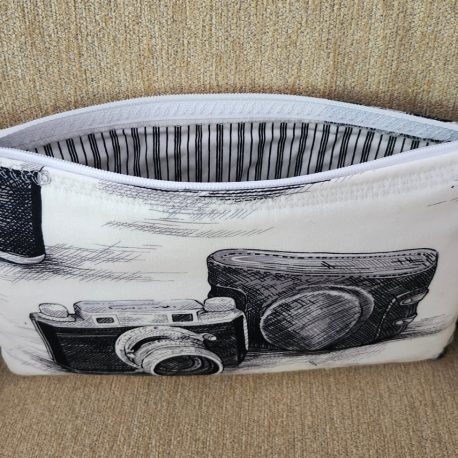 Vintage Camera zipper pouch