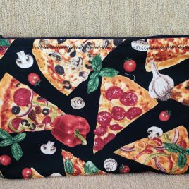 Pizza Zipper Pouch