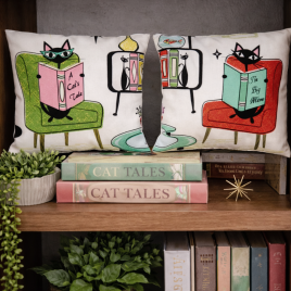 Cozy Cats Den . Pillow Shelf Sitter